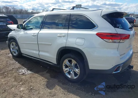2018 Toyota Highlander Limited z USA, uszkodzony, nr VIN 5TDYZRFH3JS249014